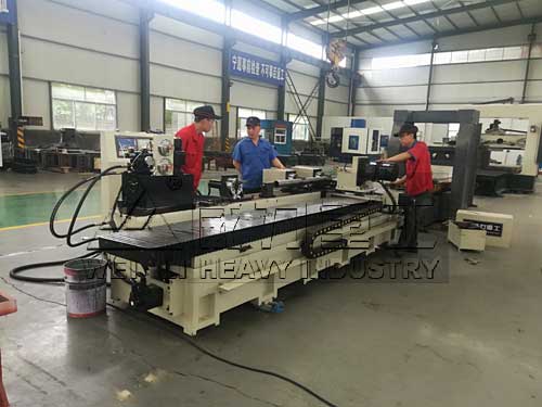 4米氣脹軸銑槽專用數(shù)控機(jī)床